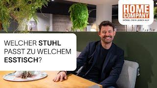 Stühle für jeden Tisch: Finde Deinen Stil mit Home Company