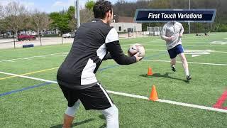 Soccer Training with a Division 1 and an NAIA College Player