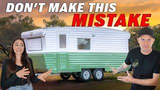 What We Would Change About Our Caravan (for travelling Australia)