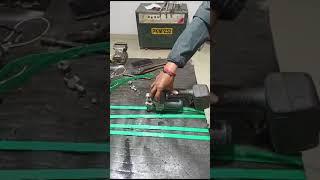 Battery Operated Polyester Strapping Tool Demo Video