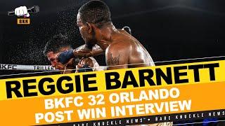 Find Out Why Reggie Barnett Jr Made History at BKFC 32 ~BARE KNUCKLE NEWS