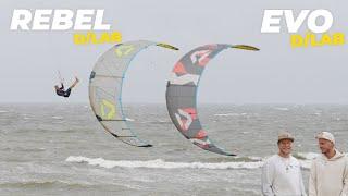 Duotone Rebel D/LAB 2025 vs Evo D/LAB | ft. Lasse Walker and Ruben Len10