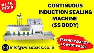 Continuous Induction Sealing Machine SS Body (20 - 80mm dia)