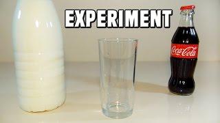 Coca Cola Milk Experiment