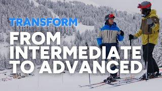 INTERMEDIATE SKI TRANSFORMATION | Skiing drills to progress from intermediate to advanced skiing