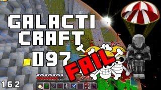 Let's Play Galacticraft #097 - POWERSUIT FALLSCHIRM FAIL! RIP Revilum...