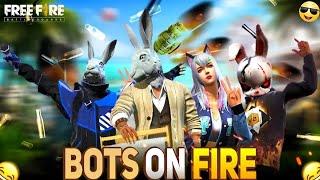 BOTS OF FIRE || SR OP Freefire Funny Video @SRMINT482