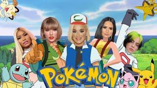 POKEMON…but with celebrities (inspired by @VanityLessons ,@Moonlight-Edits ,@marvelntuk and more)