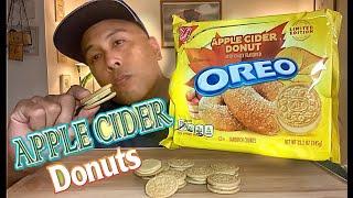 NEW APPLE CIDER DONUTS OREO LIMITED EDITION REVIEW