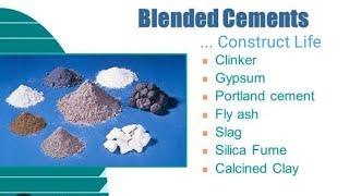 what is Blended Cement || Blended cement