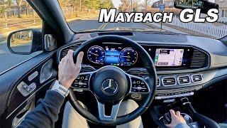 Maybach GLS 600 Morning Commute - Uber Luxury Coffee Run (POV Binaural Audio)
