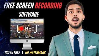 Free Screen Recording Software 100% Free | No Watermark | PC