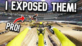 DESTROYING PRO PLAYERS IN RANKED SUPERCROSS!