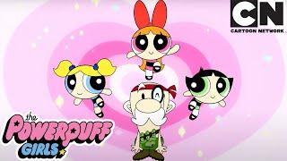 THE POWERPUFF GIRLS AND THE ACTION MAYOR COMPILATION | Cartoon Network