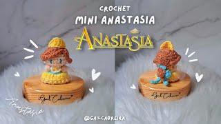 Crochet Mini ANASTASIA  | Disney Princess Anastasia Amigurumi for keychain