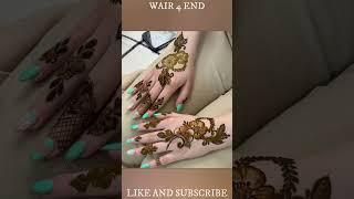 Very beautiful stylish mehndi design #mehndi #youtubeshorts #instagram #tiktok #trending #viral