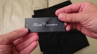 French Connection Slim Fit Peak Collar Tuxedo Trousers Asos Haul unboxing