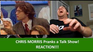 American Reacts CHRIS MORRIS Pranks a Talk Show - The Time The Place REACTION