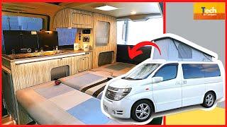 Nissan Camper Van | Worlds Most Luxurious But Incredibly Good-Value Campers | Elgrand Velocity