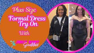 Midsize Prom Dress Try On with Juicy Body Goddess