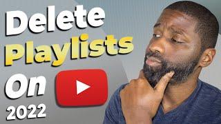 How to delete playlist on YouTube 2023. Phone or PC