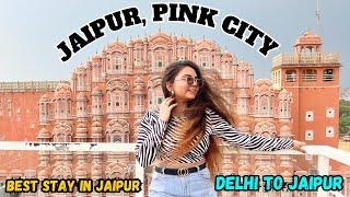 JAIPUR, Hawa Mahal View cafe || Delhi to Jaipur trip || GIRLS TRIP || Best resort || Tattoo cafe