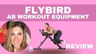 FLYBIRD Ab Workout Equipment, Adjustable Ab Machine Full Body Workout for Home Gym, Strength REVIEW