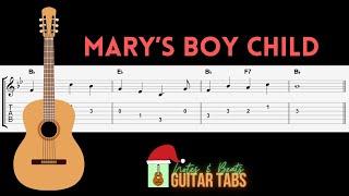 Mary's Boy Child GUITAR TAB