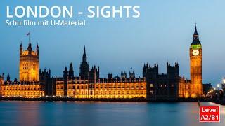 LONDON - SIGHTS - England | Native-Speaker Schulfilm + Unterrichtsmaterial (Level A2/B1)