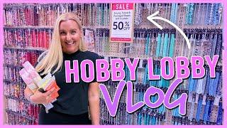 Clay Bead Shopping  Let's go to Hobby Lobby together !! Vlog Style