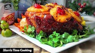 Scotch Bonnet Maple Glazed Ham For Christmas | Lesson #85 | Morris Time Cooking