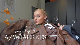 My Top 5 A/W Coats & Jackets | H&M | ASOS | Topshop