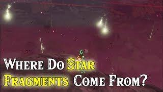 Where do Star Fragments come from? NOT from the SKY that's for sure! in Zelda Breath of th