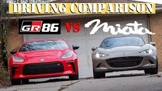 ND3 Miata vs GR86: Driving Comparison