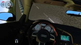 City Car Driving - Audi R8 GT Spyder Crash