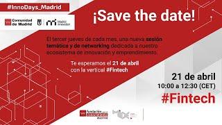 InnoDays Madrid: #Fintech