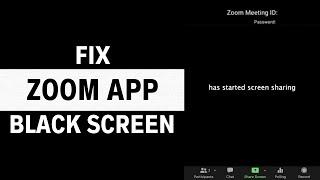 Zoom – How to Fix Black Screen! | Complete 2024 Tutorial