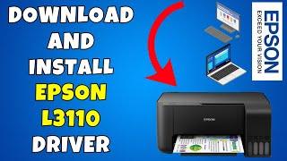 How To Download & Install Epson L3110 Printer Driver in Windows 10/11