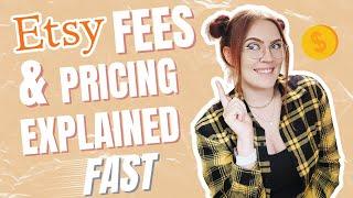 Etsy Fees and Charges Explained FAST  How To Price Your Etsy Products For Profit