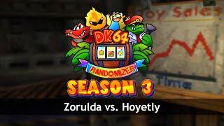 DK64 Randomizer | S3 Tournament Round 1 | Zorulda vs. Hoyetly