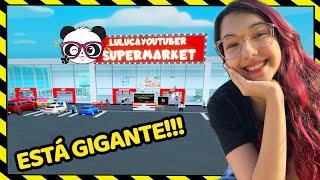 Roblox - MEU SUPERMERCADO está SUPER GIGANTE no ROBLOX (My Supermarket) | Luluca Games