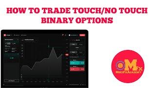 How to trade the TOUCH and NO TOUCH binary options with your phone