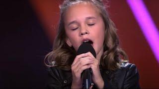 @EmmaKokOfficial singing Warrior - Demi Lovato | The Voice Kids Blind Audition