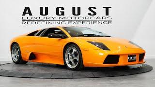 2003 Lamborghini Murcielago Gated Manual Sold By August Motorcars