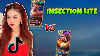 CHOOU JR VS INSECTION LITE || 1 V 1 CHOU VS CHOU - MLBB