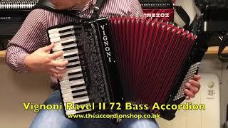 Vignoni Ravel II 72 Bass Accordion