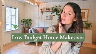 A budget home makeover! Simple changes to make your grey home feel welcoming