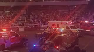 Mesquite Rodeo First Responder Appreciation Night Opening Ceremony July 31, 2021