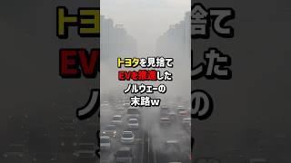 トヨタを見捨てEVを推進したノルウェーの末路　#海外の反応  #日本  #ev