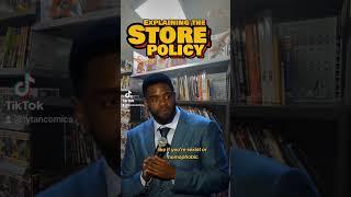 Zero Tolerance #ronfunches #nopatience #retail #comicshop #supportlocal